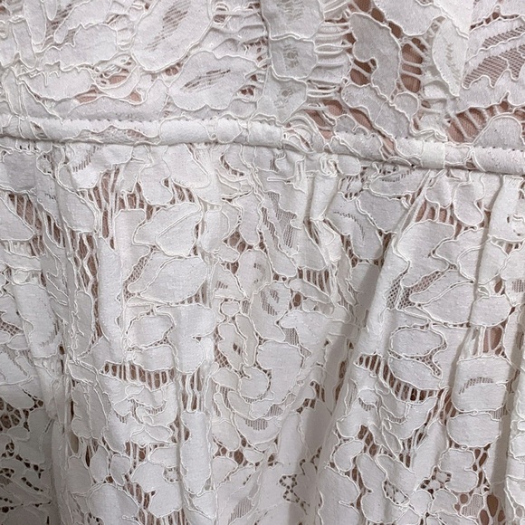 ❤️BNWT Lulus Women’s Love Swept White Lavender MIDI Skater Dress with pockets XL - Picture 4 of 4